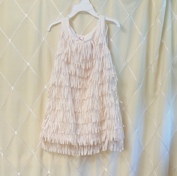 Other - Pale pink fringe dress
